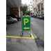 Κινητή επιγραφή LED με μπαταριές 